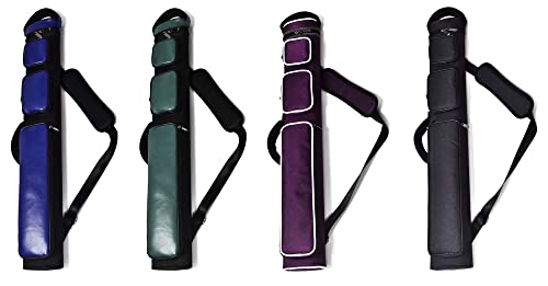 Champion 2X4,3x6 Nylon/Leatherette Billiard Pool Cue Stick Hard Carrying Case 4S2B, 6S3B