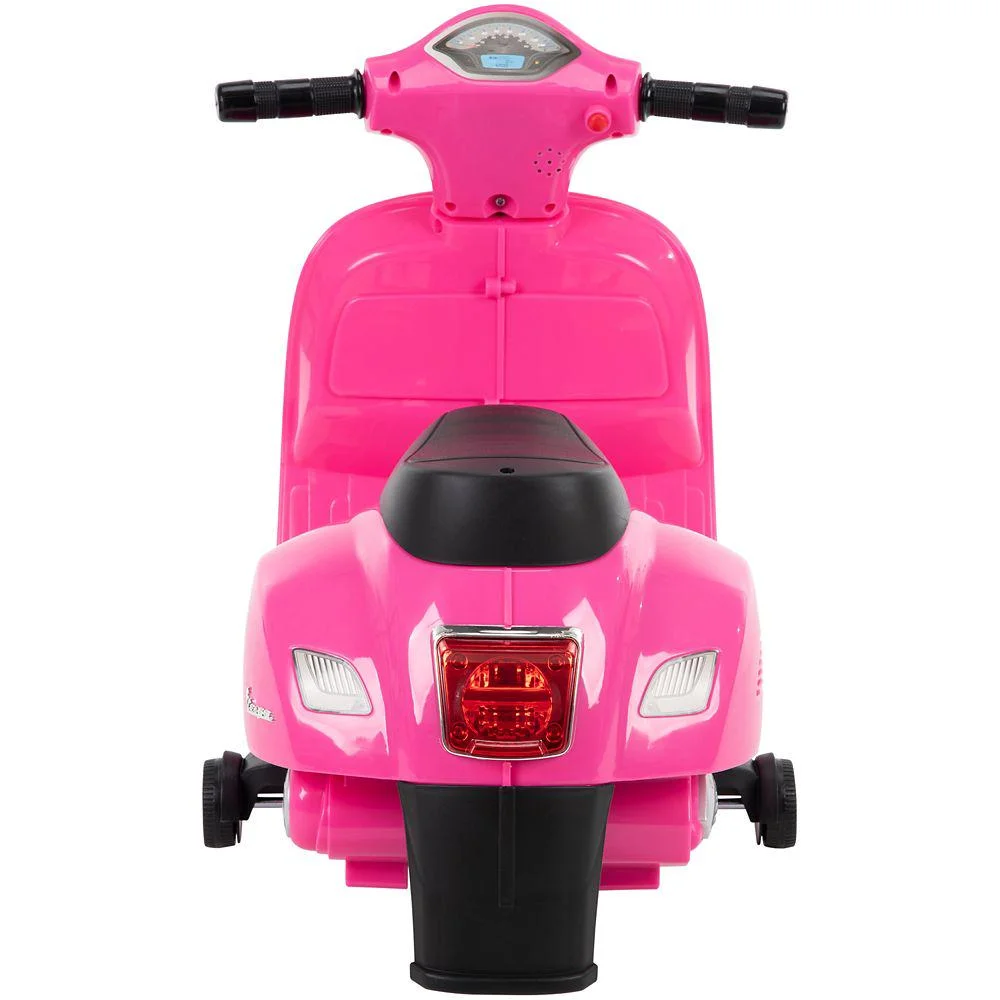 Huffy Vespa 6V Ride-On Scooter, Pink