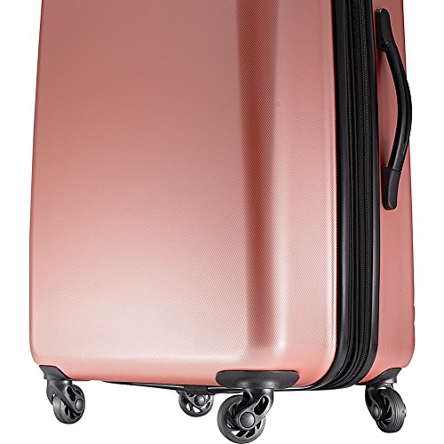 American Tourister Moonlight Hardside Expandable Luggage with Spinner Wheels, Blue Terazzo, 2-Piece Set (20/28)