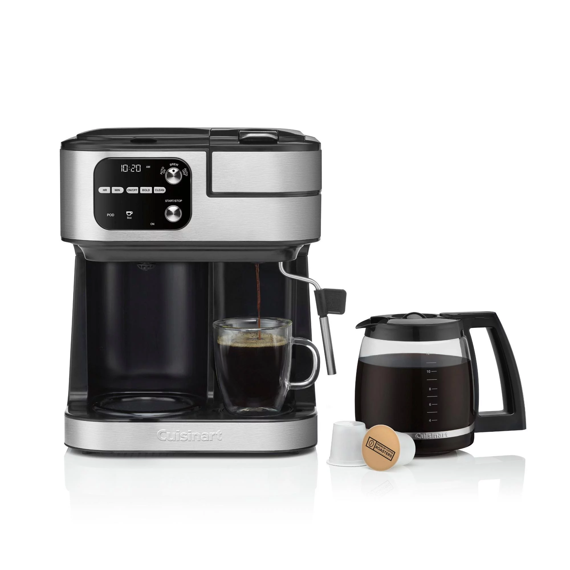 Cuisinart Coffee Center Barista Bar 4-In-1 Brew Options Coffeemaker Bundle