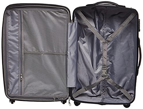 Samsonite Winfield 2 Hardside Expandable Luggage with Spinner Wheels, Brushed Anthracite, Checked-Large 28-Inch