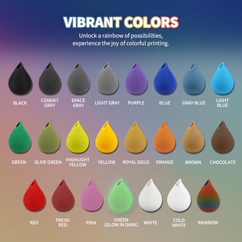 OVERTURE PLA Filament 1.75mm PLA 3D Printer Filament, 2kg Cardboard Spool (4.4lbs), Dimensional Accuracy +/- 0.02mm, Fit Most FDM Printer (Black 2-Pack)