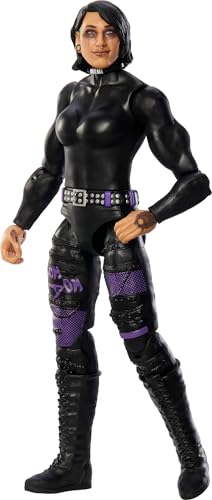 Mattel WWE Rhea Ripley Action Figure, Main Event Series #153 6-inch Collectible with 10 Articulation Points & Life-Like Look