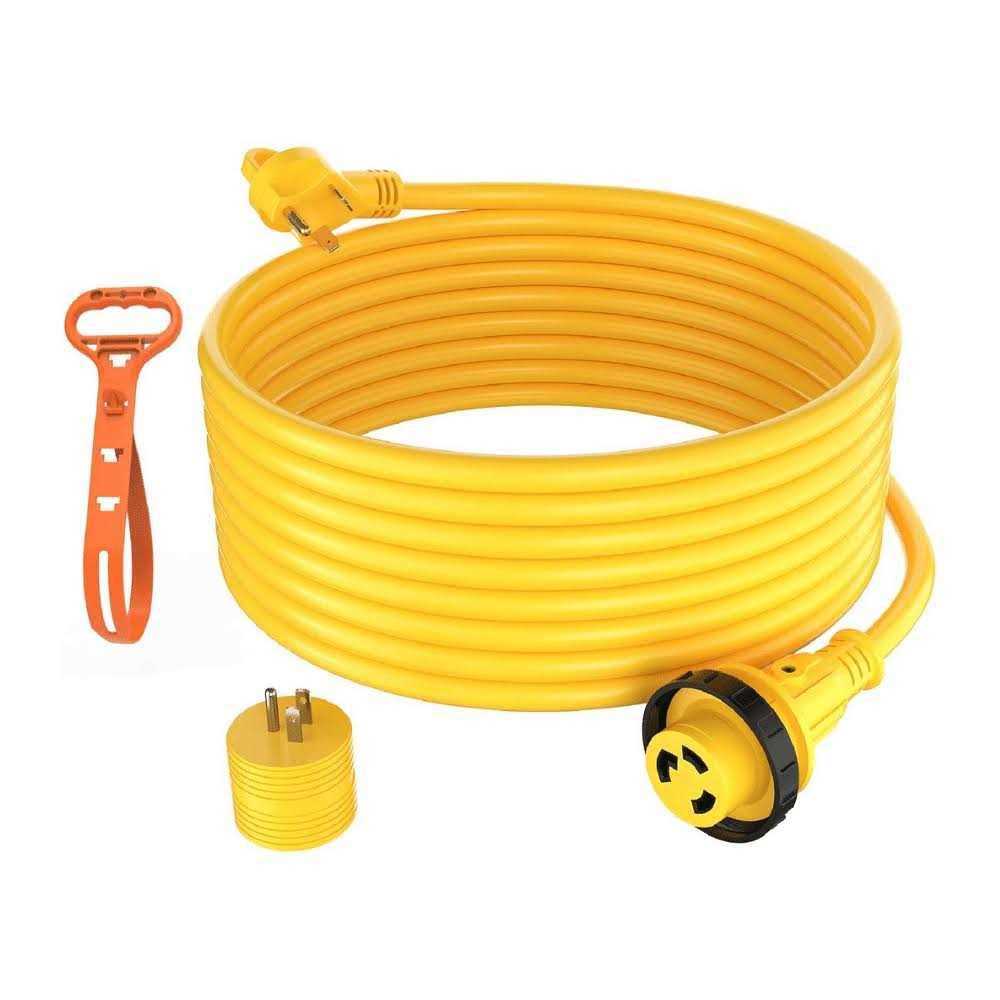 Kohree Generator Cord 30 Amp 4 Prong Nema L14-30 Generator Cord Heavy Duty