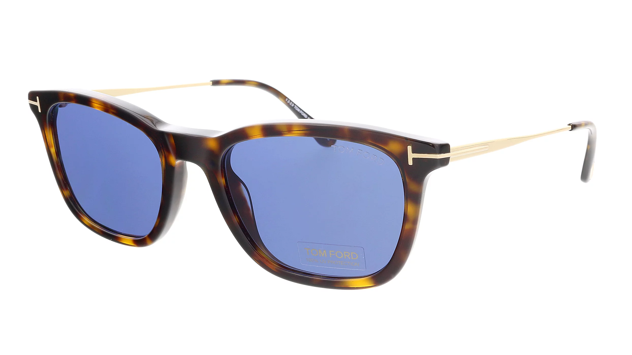 Tom Ford Arnaud-02 FT0625 52V Dark Havana Rose Gold Blue 53 mm Men's Sunglasses
