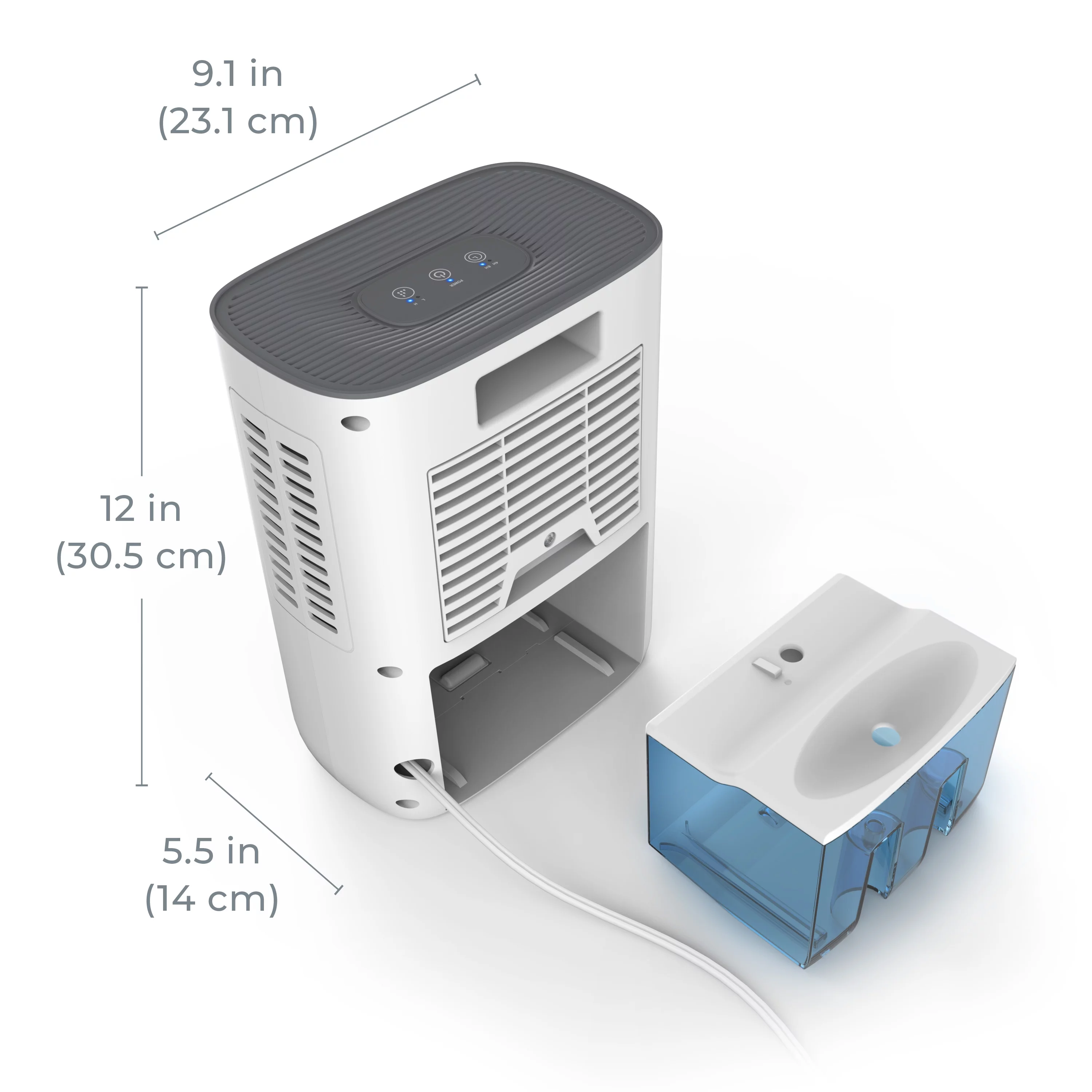 Pure Enrichment 1 Pint PureDry Deluxe Dehumidifier