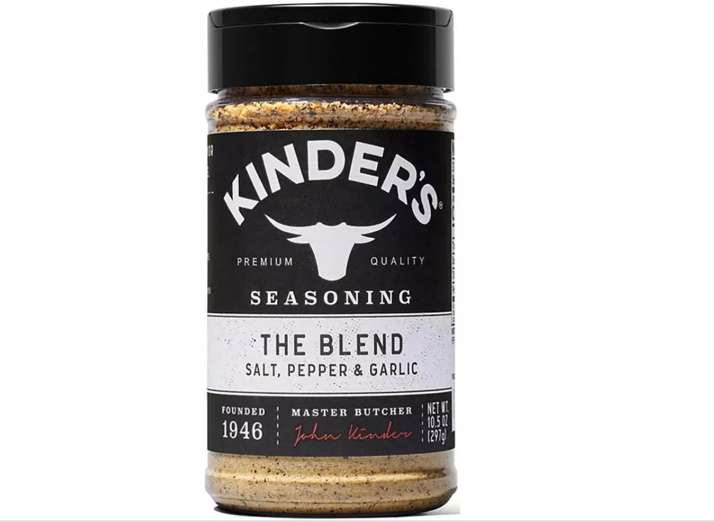BETRULIGHT - The Blend Seasoning/ Buttery Steakhouse Rub Are Gluten Free, Non-GMO, and No added MSG Kinder's The Blend Seasoning Salt, Pepper and Garlic And Kinders Buttery Steakhouse Rub – 2 Pack