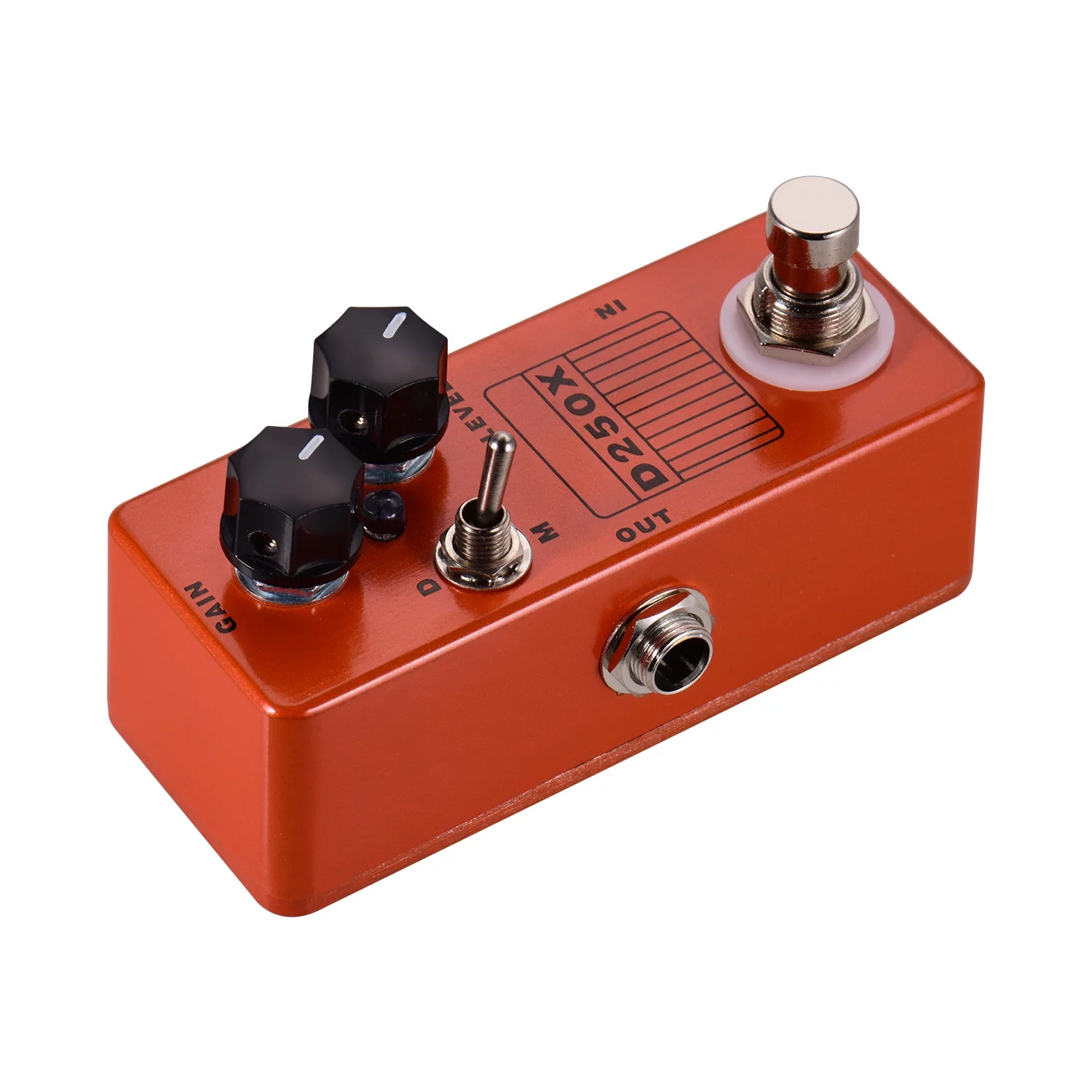 MOSKYAudio Effect Pedal: D250X Electric Guitar Overdrive Preamp - Unleash Your Guitar's Power!