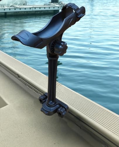Brocraft 90 Degree Boat Track System Rod Holder/Versatrack Boat Rod Holder/ Lund Sport Track Rod Holder / Ranger Track Rod Holder