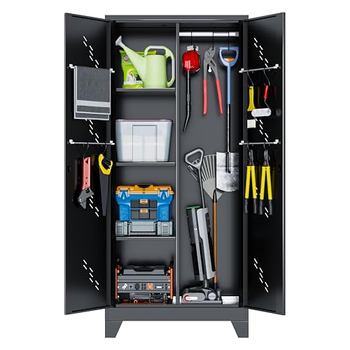 Broom Closet Storage Cabinet, 71