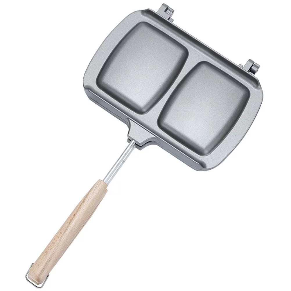 Homemaxs Breakfast Sandwich Maker Non-stick Sandwich Frying Pan Double Sided Frying Pan