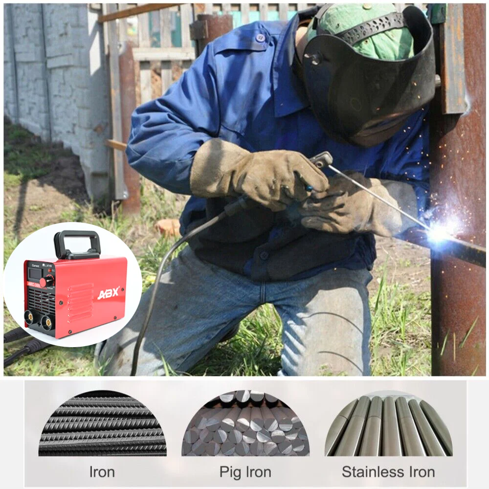 110V 300AMP Mini IGBT ARC Welding Machine Inverter DC MMA Electric Welder Stick*