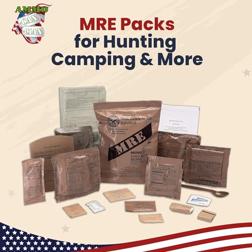 Sopakco 12ct US Military Surplus MRE Meals Ready to Eat 2026 Inspect A Case Menus 1-12