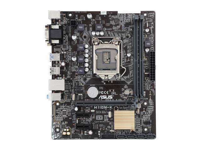 Asus H110m-k Desktop Motherboard