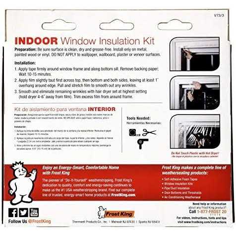 Frost King Shrink Window Kit