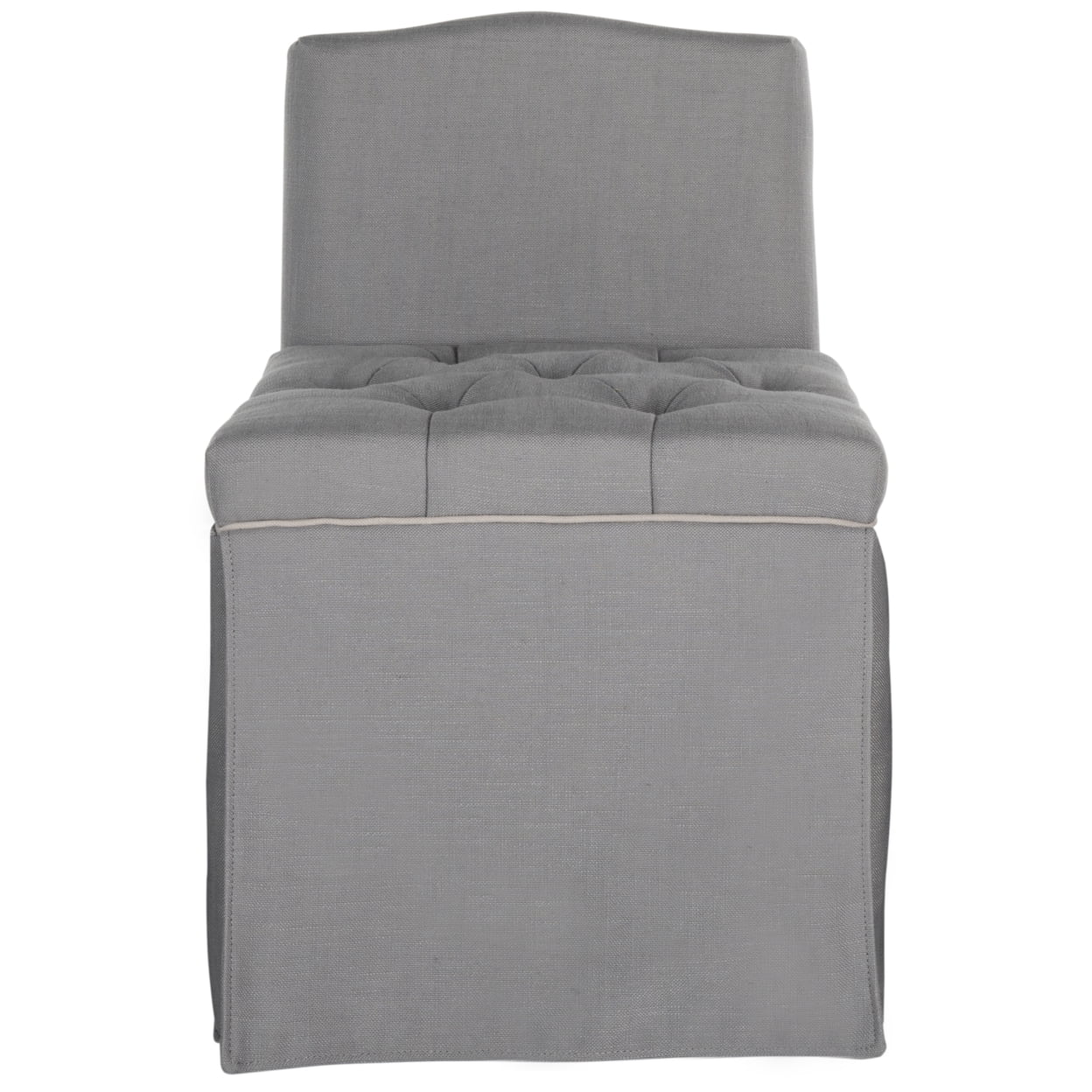 SAFAVIEH Betsy Vanity Chair Artic Grey / Taupe