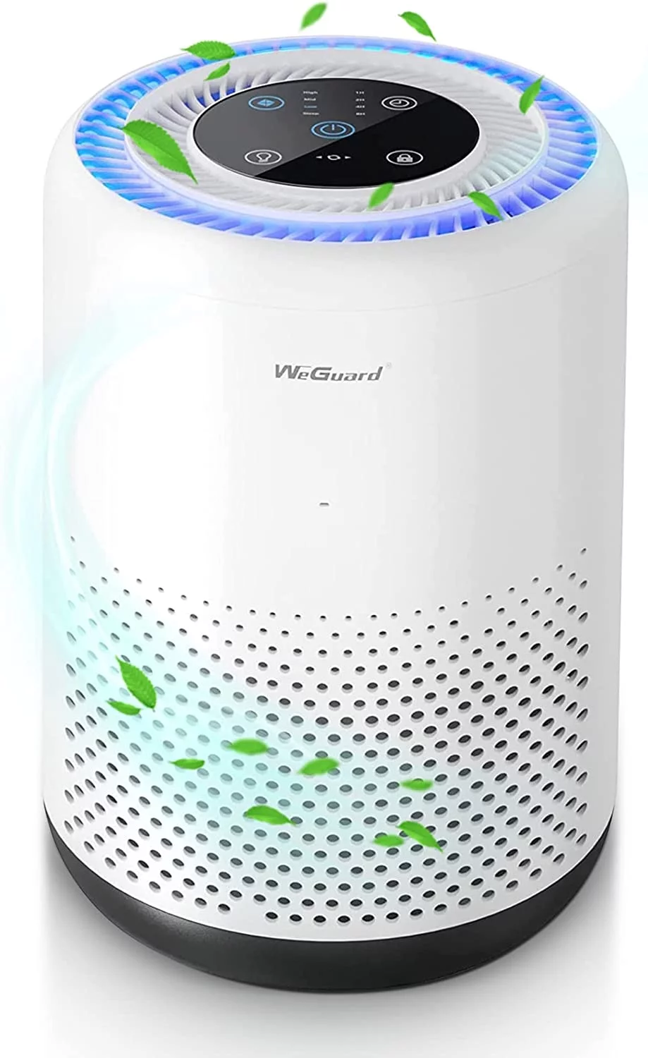 WeGuard Air Purifier for Home Large Room, H13 HEPA Filter Cleaner for Allergies and Pets, Smokers, Mold, Pollen, Dust, and Odors in Any Size Room - 430 Sqft Coverage