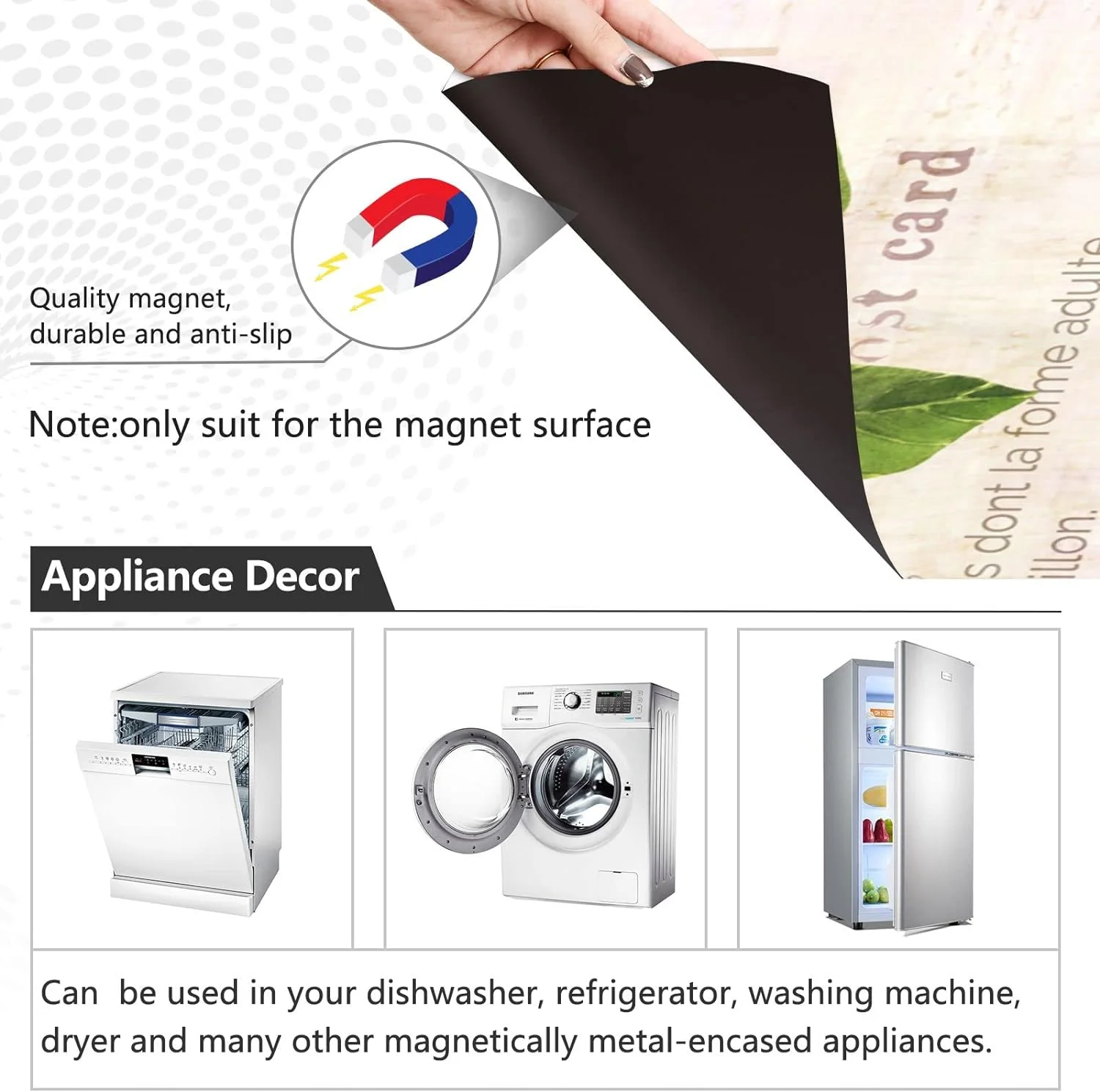 Coolnut Sunflower Dishwasher Magnet Cover 23