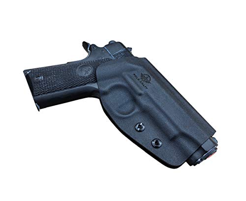 1911 Holster OWB Kydex Holster Fits: Colt Commander 1911 .45 / 9mm / 4.25