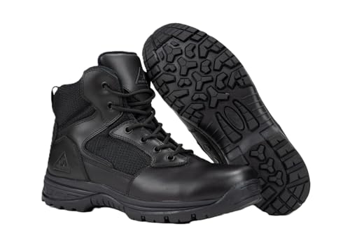 RYNO GEAR Tactical Combat Military Boots with CoolMax Lining, Contrast Stitching and Slip Resistant Sole