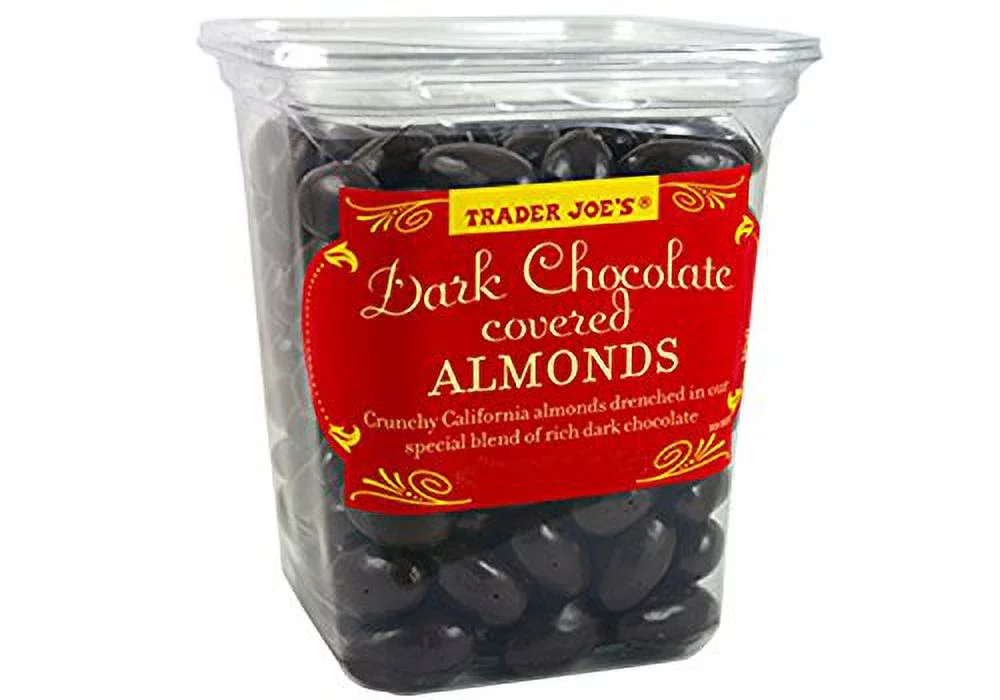 Trader Joe’S Dark Chocolate Bundle - Almonds, Butter Cups And Raisins