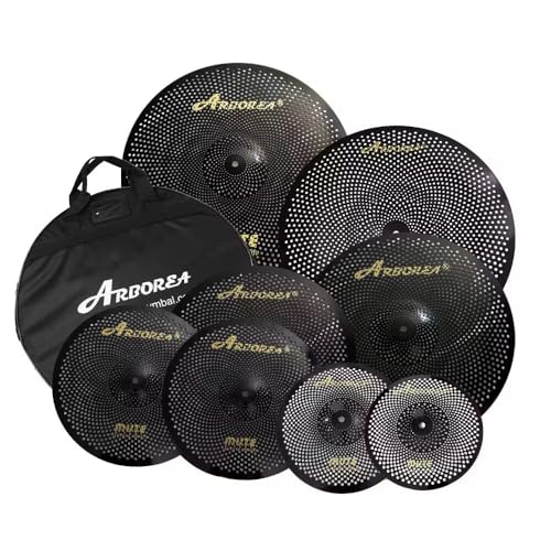 Low Volume Cymbal Pack Mute Set 14'Hihats+16