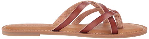 Amazon Essentials Women's Strappy Slide Flat Sandal
