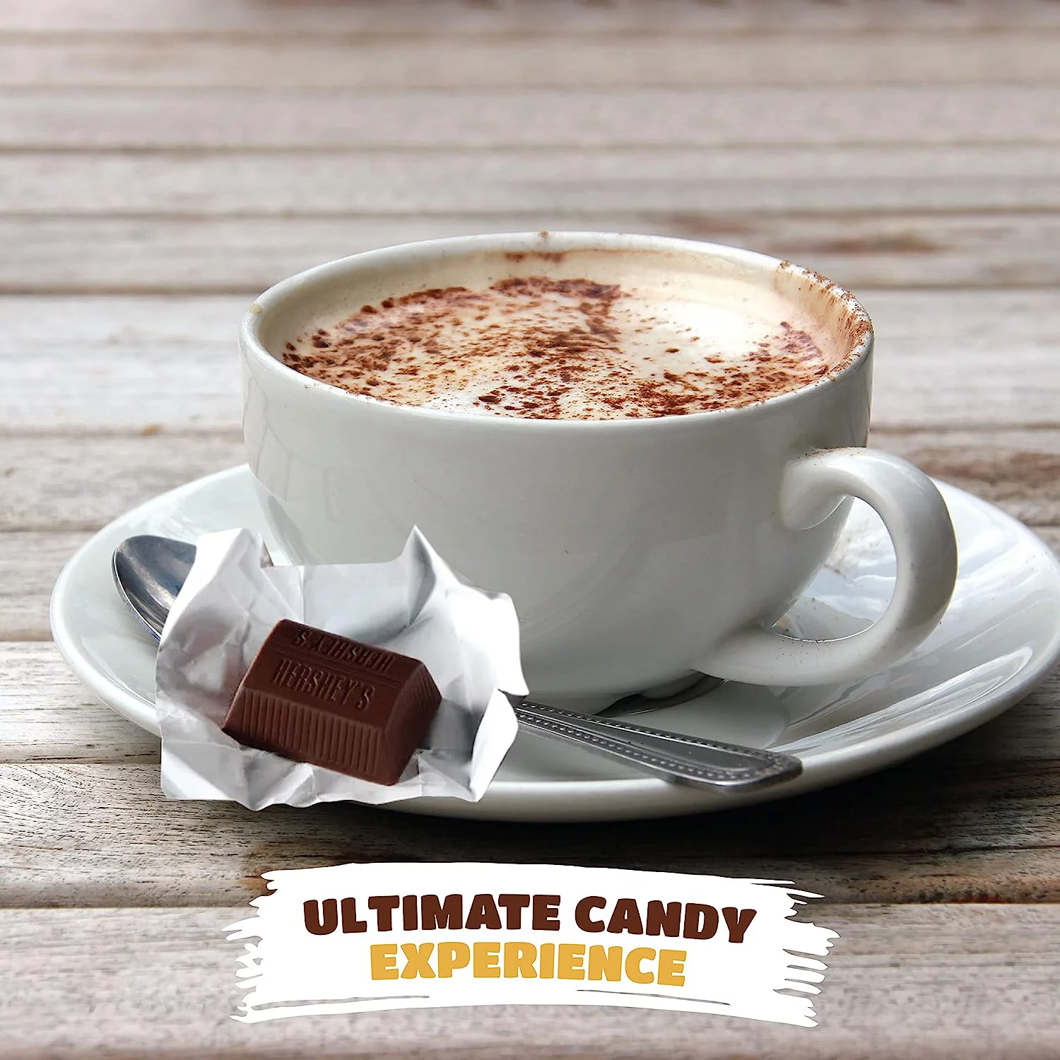 HERSHEY'S NUGGETS SPECIAL DARK Mildly Sweet Chocolate Candy Bars, Silver Foils, Bulk Pack 2 Pounds