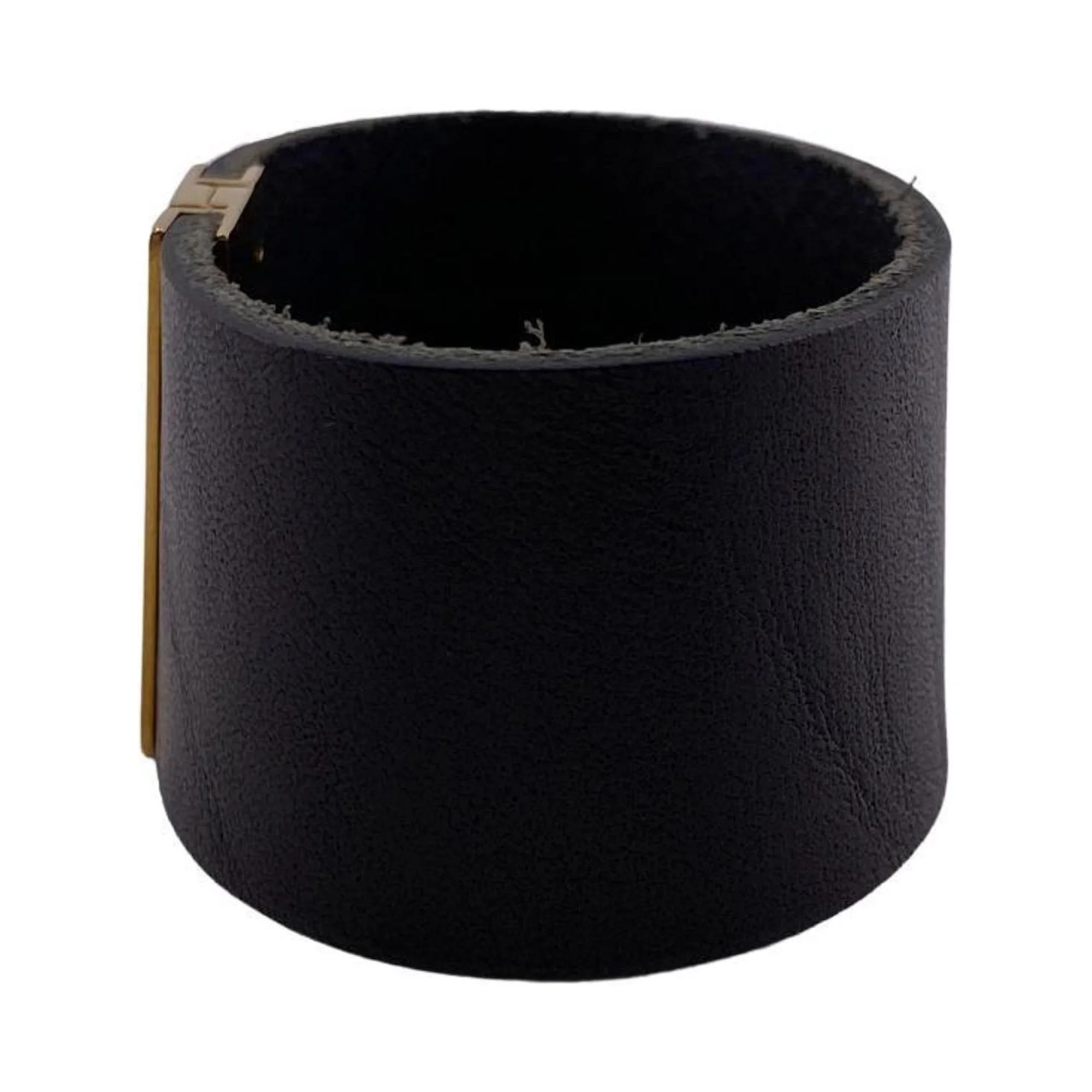 Pre-Owned Yves Saint Laurent SAINT LAURENT PARIS Saint Laurent Paris bangle black ladies (Good)