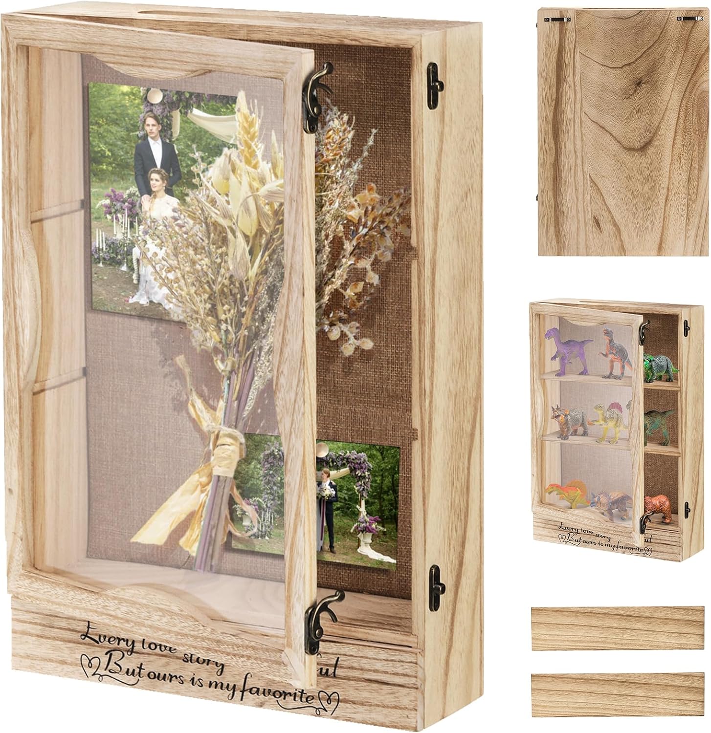 ZENFUN 11X16 Wedding Shadow Box, Large Shadow Box Frame, 3