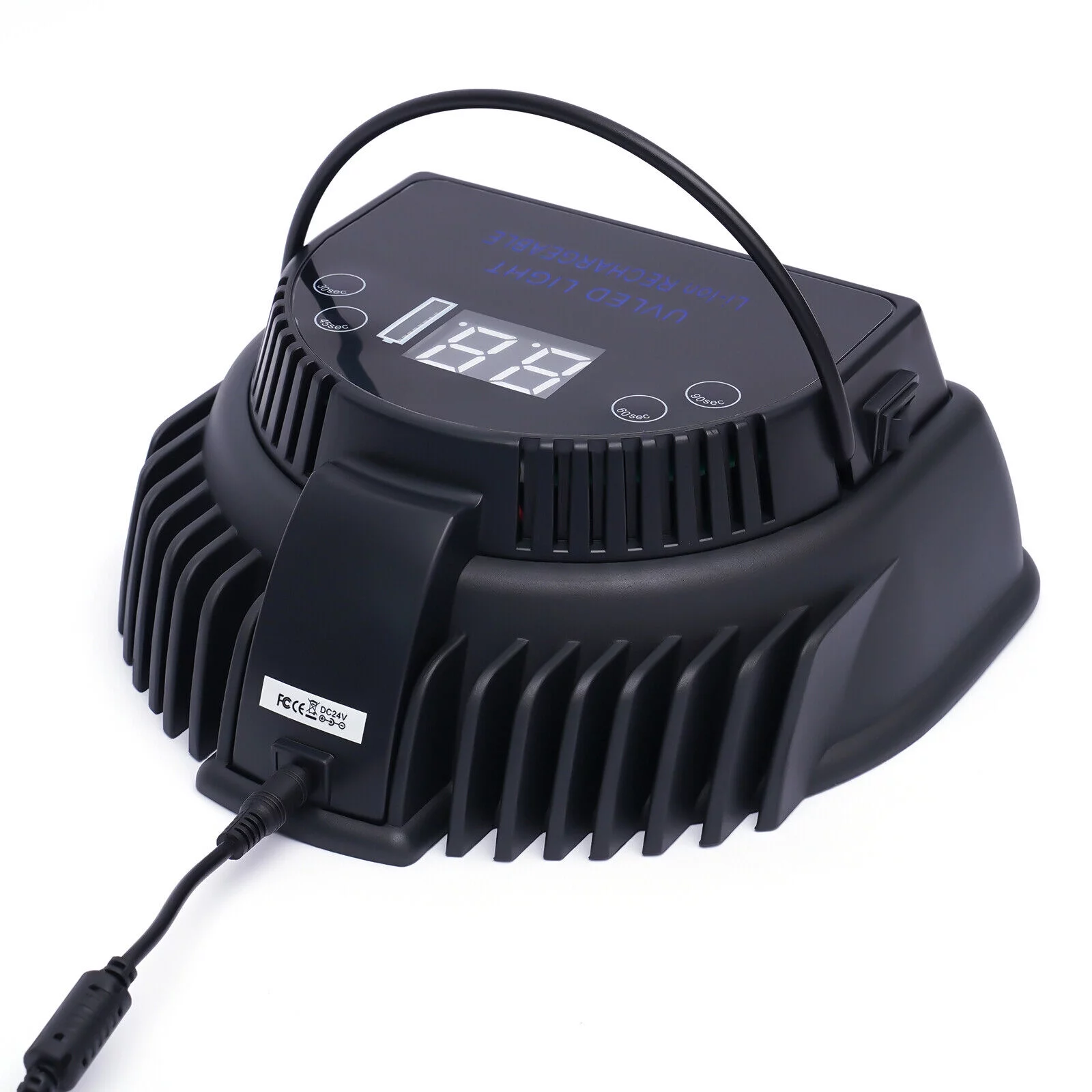 LED Nail Lamp Cordless Gel Polish Dryer Salon Manicure Nail Art 64W Rechargeable LED Nail Lamp Professional Nail Dryer Dual Light Manicure Nail Dryer Machine Dryer Salon Manicure Nail Art Rechargeable