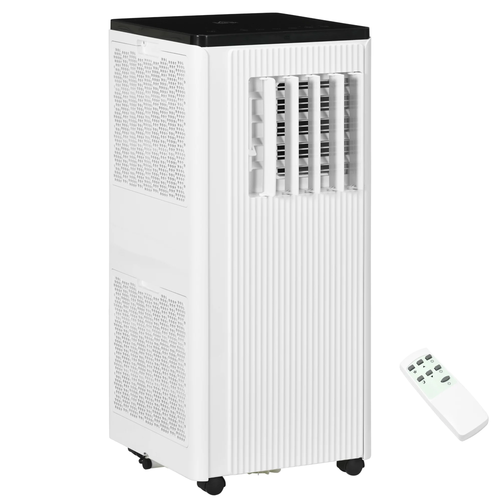 HOMCOM 10000/7100BTU Smart Portable Air Conditioner for 237Sq.Ft, White