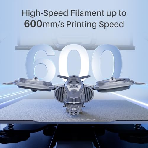 ELEGOO Rapid PLA Plus Filament 1.75mm Black & White 2KG, PLA+ 3D Printer Filament for 600 mm/s High Speed Printing, Dimensional Accuracy +/- 0.02 mm, 2 Pack 1kg Spool(2.2lbs)
