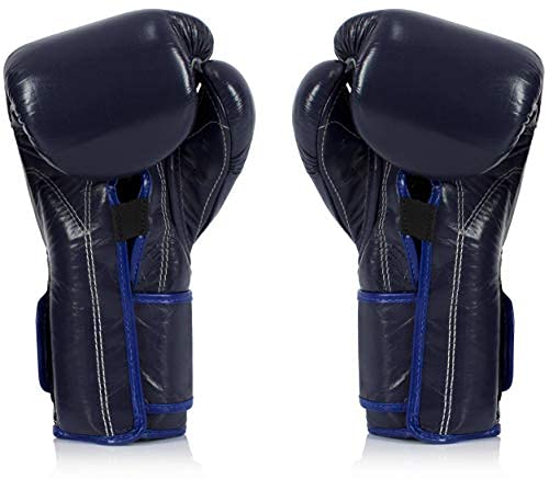 Fairtex BGV9 Muay for Professional Boxers & Trainers |Mexican Style Glove for Hard Hitters | MMA Gloves for Martial Arts|Light Weight & Shock Absorbent Boxing Gloves