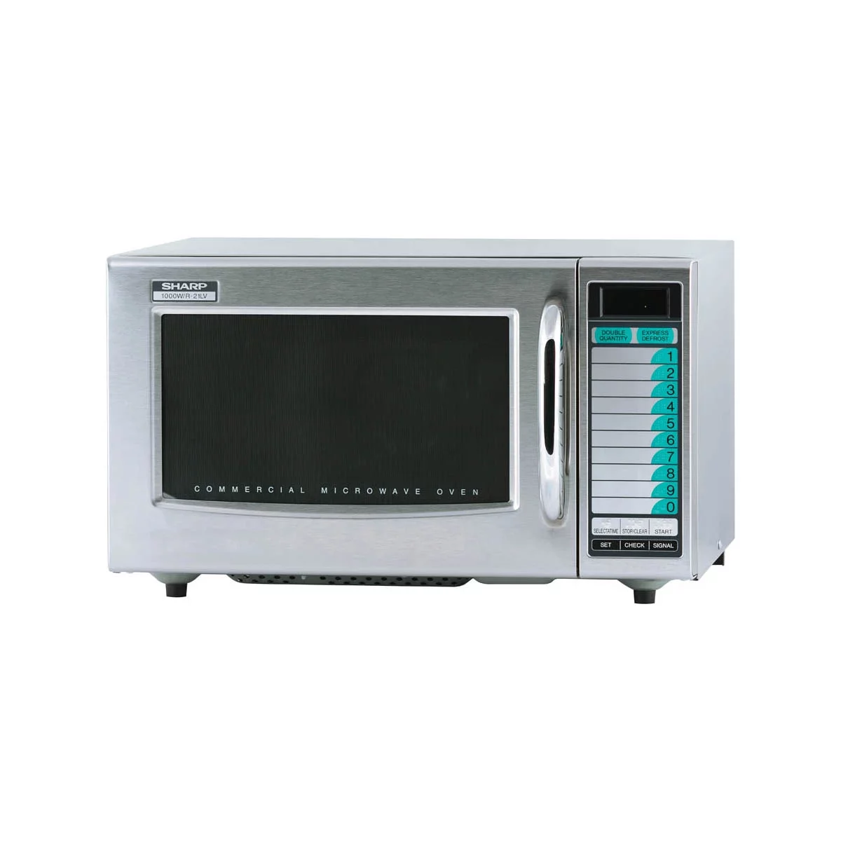 Sharp R-21LVF 1000w Commercial Microwave w/ Touch Pad, 120v