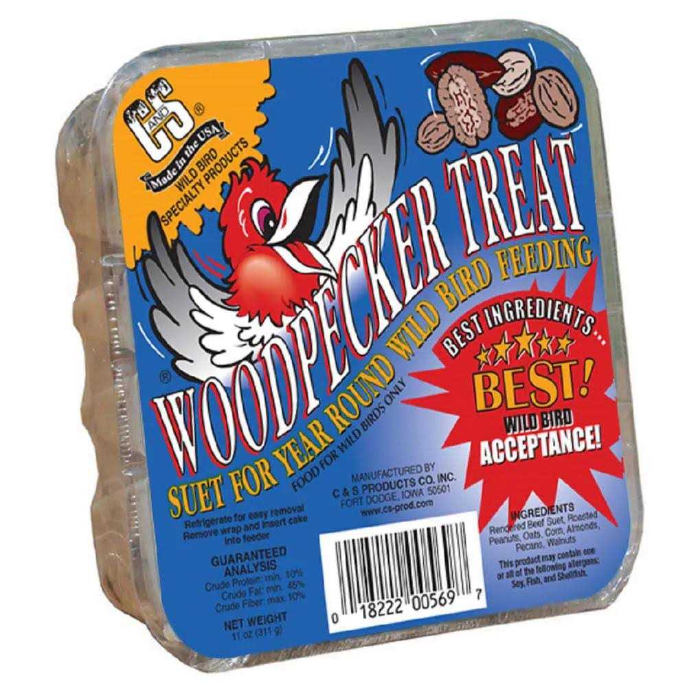 C&S Woodpecker Suet Treat - Pet Supplies online store