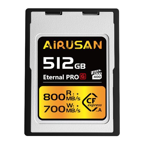 256GB CFexpress Type A Memory Card, Up to 800MB/s Read Speed & 700MB/s Write Speed, CFexpress Type A Card for RAW 4K/8K Video Recording Compatible with Sony Alpha Sony FX Cameras