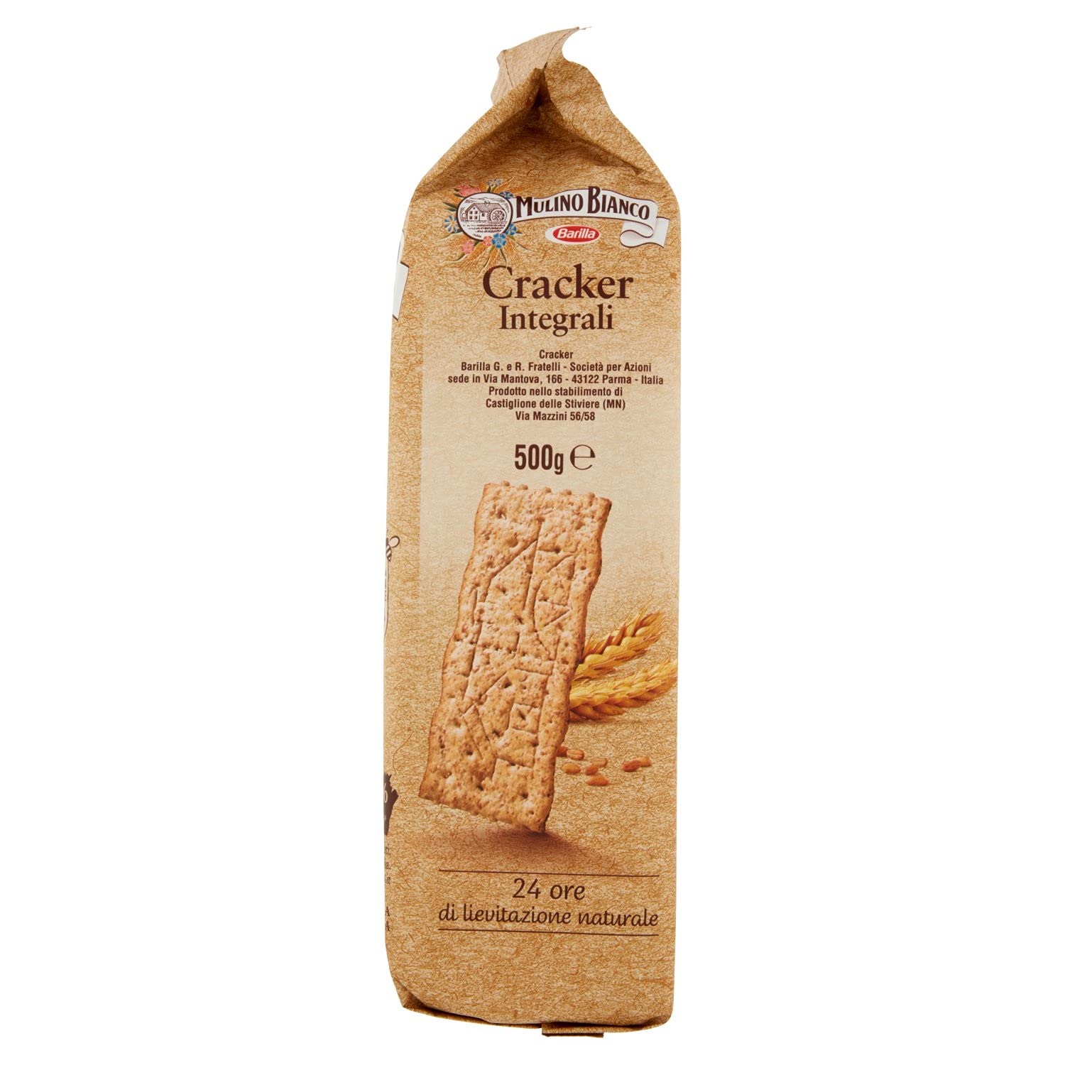 Whole Wheat Italian Crackers by Mulino Bianco - 17.63 oz
