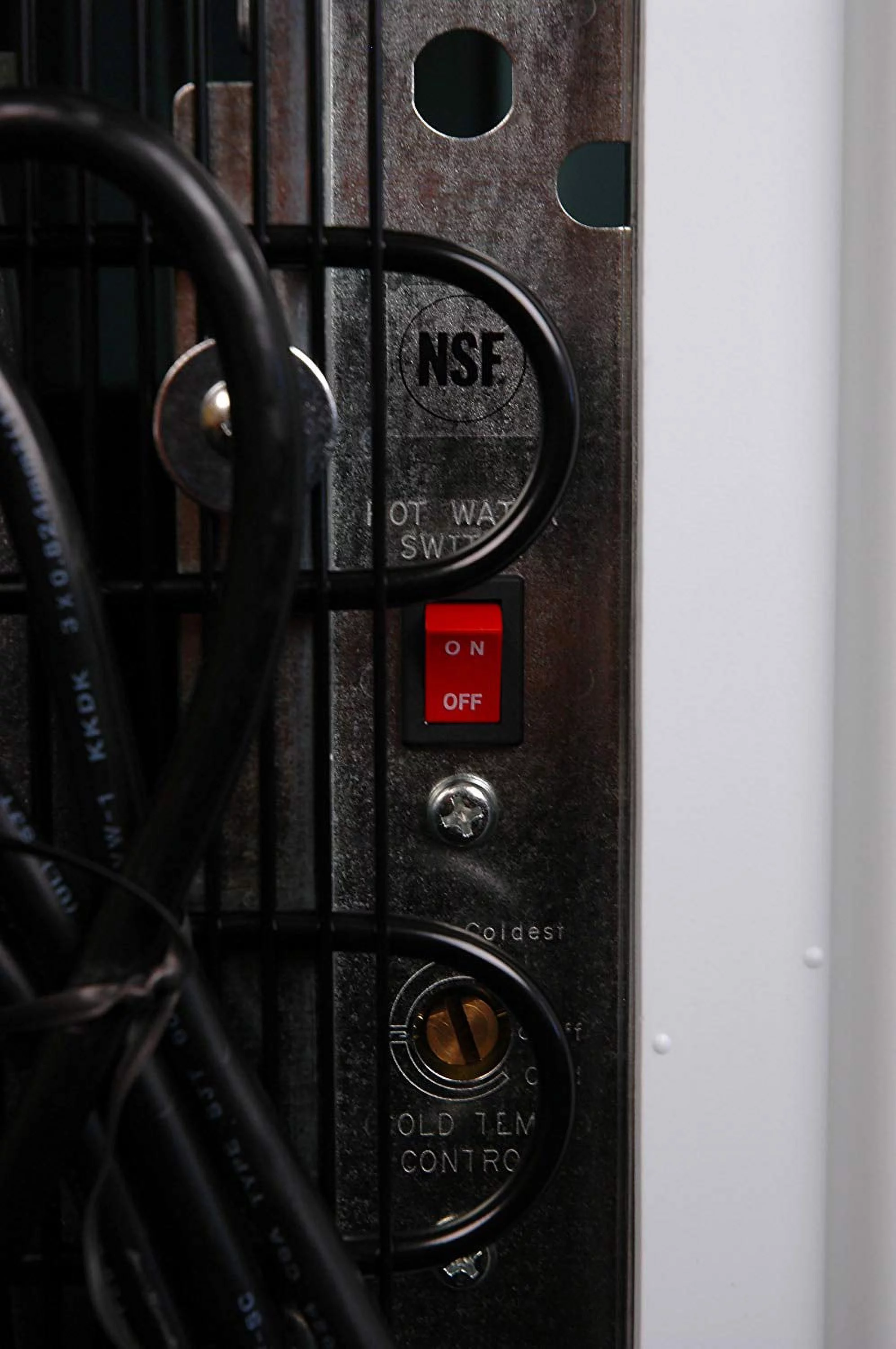 Clover D7A Hot and Cold Bottleless Water Dispenser, Black