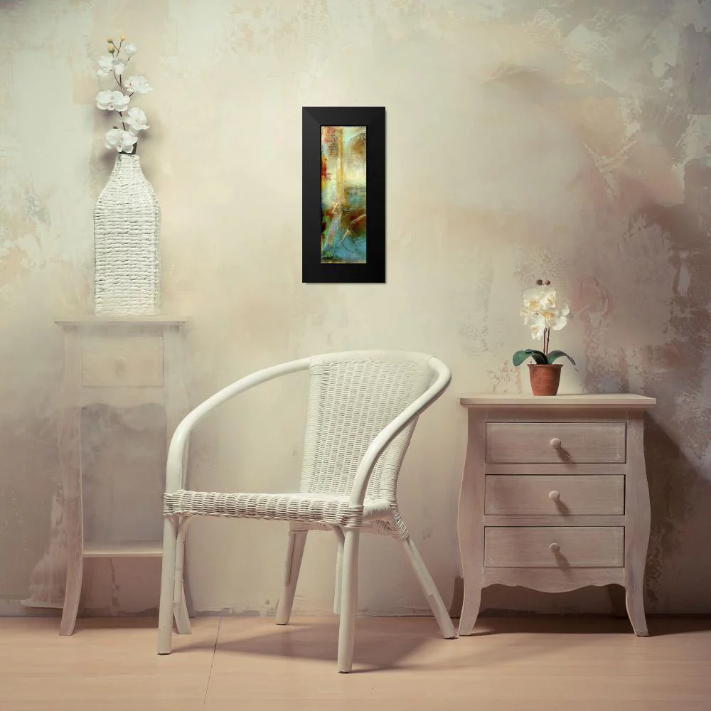 Ashley, Erin 7x14 Black Modern Framed Museum Art Print Titled - Urban Decay I