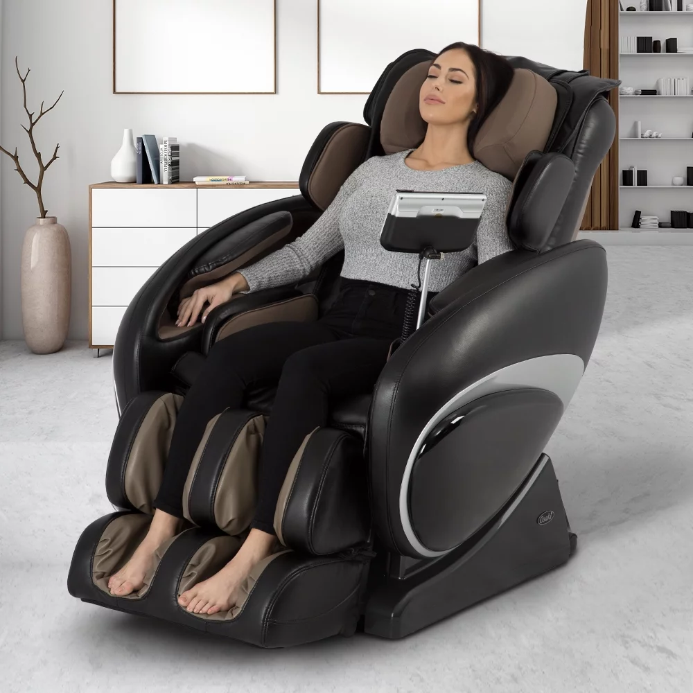 Osaki OS-4000 Massage Chair S-Track Full Body Massage Recliner Chair, Black