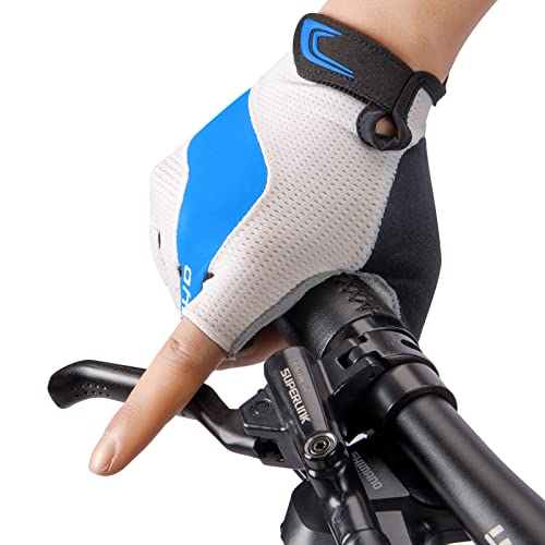 Kadacha Cycling Gloves for Men Women - Road/Mountain Bike Gloves Anti Slip Shock Absorbing Padded -Bicycle Biking Gloves for Fitness Cycling Training Outdoor Sports
