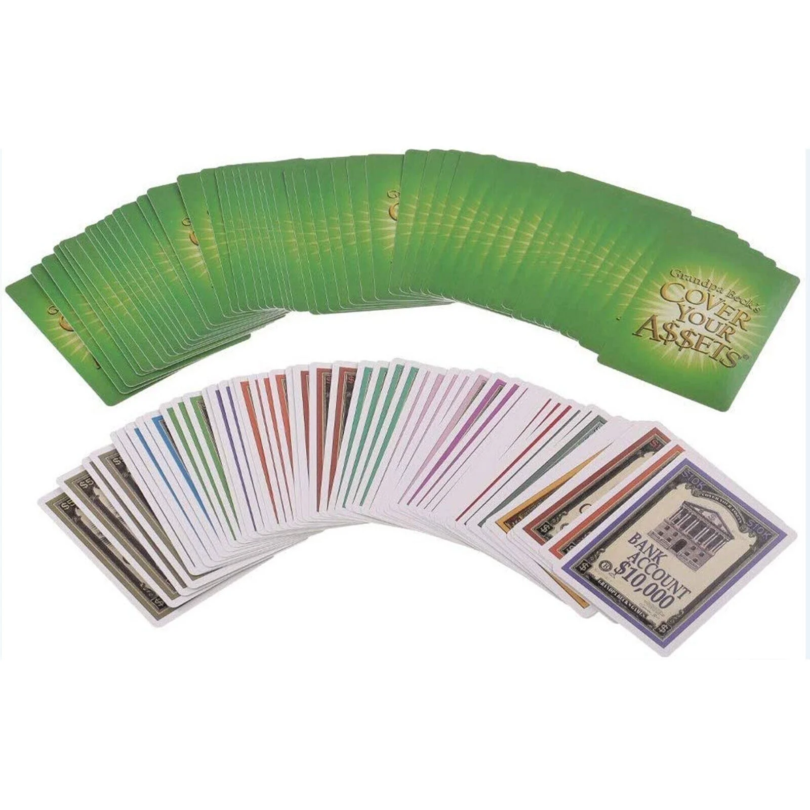 Grandpa Becks Cover Your Assets Card Game Fun Family-Friendly Set Collecting Toy