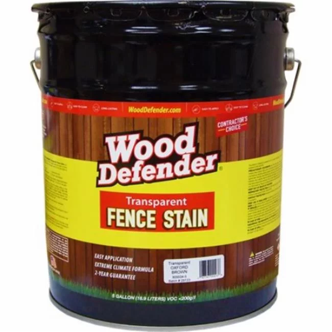 Standard Paints 809504-5 Fence Stain, Oxford Brown - 5 gal