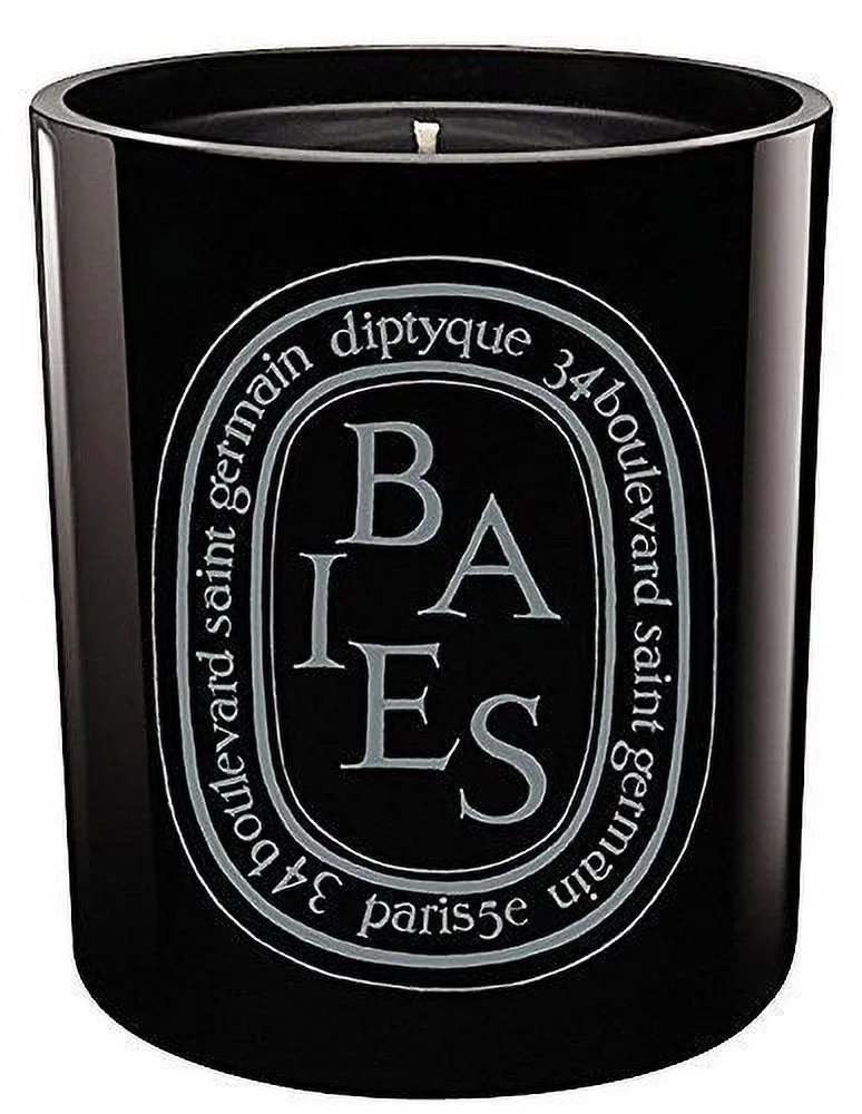 Diptyque Black Scented Candle, Baies, 10.2 oz