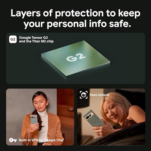 Google Pixel 7 Pro - 5G Android Phone - Unlocked Smartphone with Telephoto/Wide Angle Lens, and 24-Hour Battery - 128GB - Obsidian