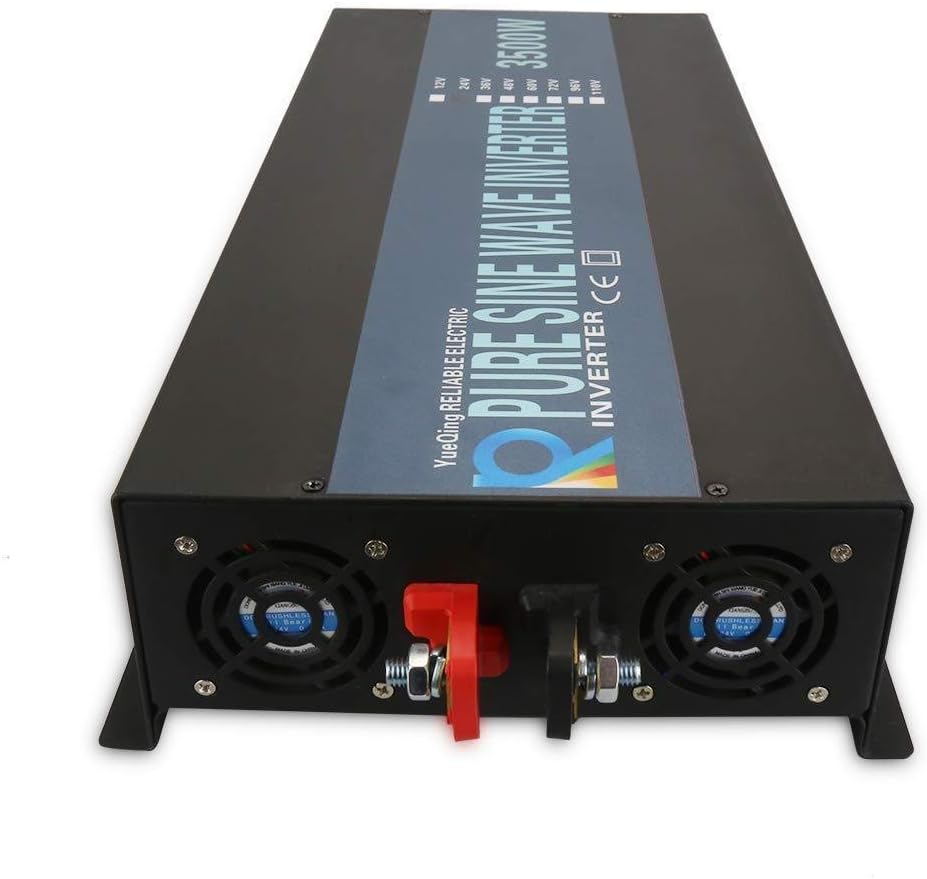 WZRELB Strong Driving Capacity 2500W 24VDC to 120VAC Pure Sine Wave Inverter Power Converter (RBP250024B1)