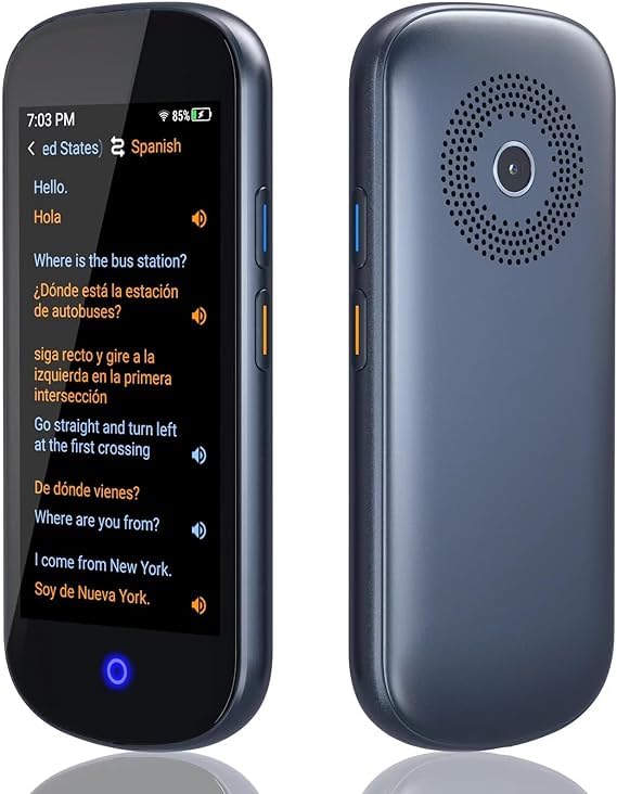 Language Translator Device No WiFi Needed 2024 AI Voice Translator Instant Two-Way 137 Language Translator 4