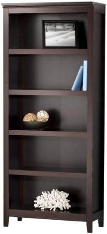 Threshold Carson 5 Shelf Bookcase, Espresso