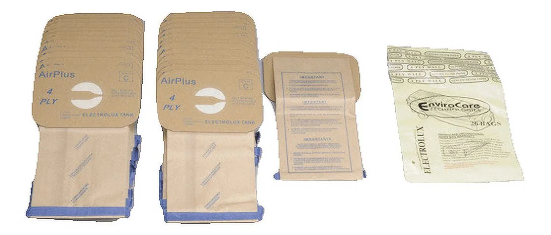 Generic Electrolux Paper Bags C,26PK,4Ply Tank Replacement Part-80526FP